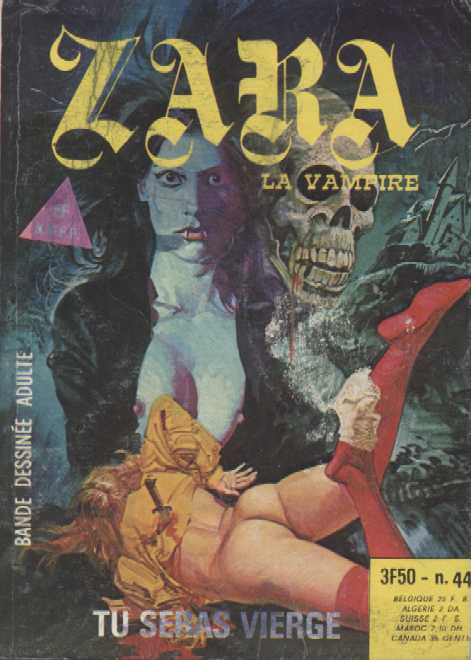 Scan de la Couverture Zara La Vampire n 44